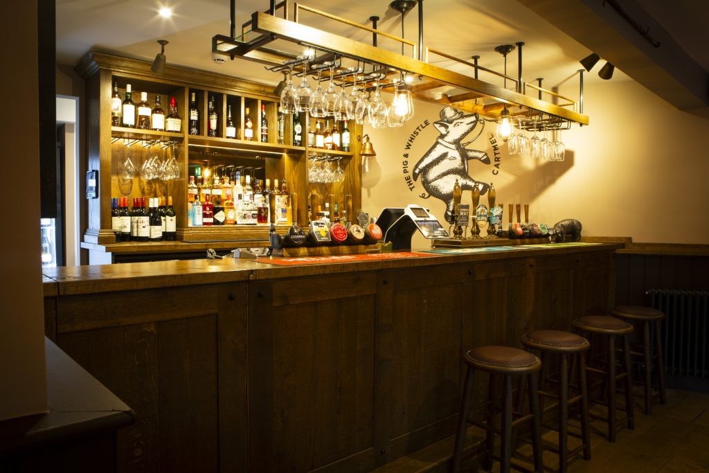 New bar at the Pig &amp; Whistle