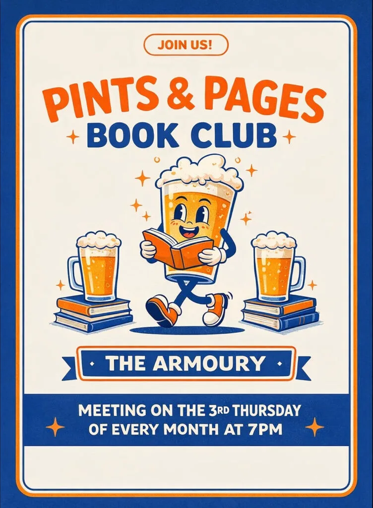 pints and pages book club