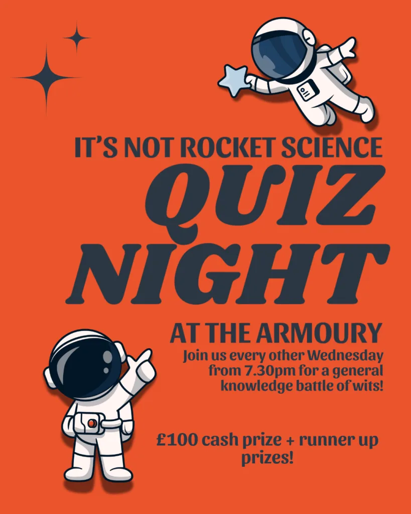 the armoury quiz night