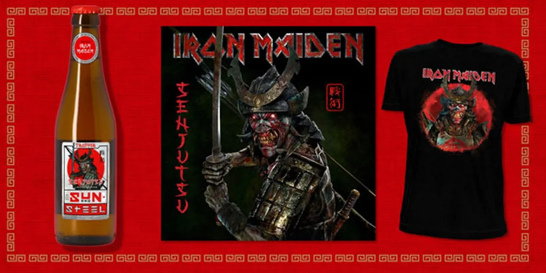 IRON MAIDEN PARTNER WITH ASDA SUPERMARKETS TO LAUNCH EXCLUSIVE SENJUTSU ALBUM PRODUCTS