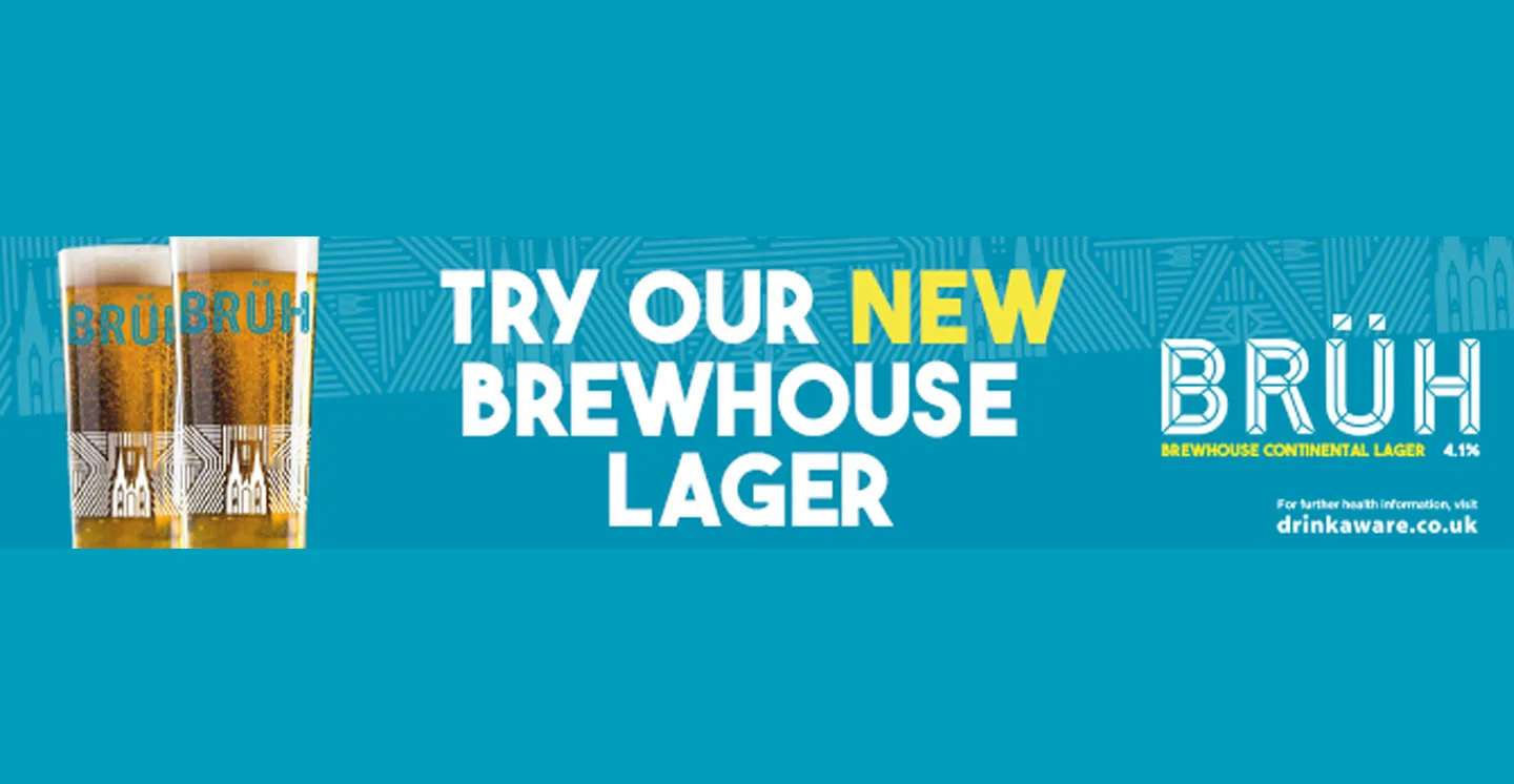 ROBINSONS CELEBRATE INTERNATIONAL BEER DAY WITH: BRÜH