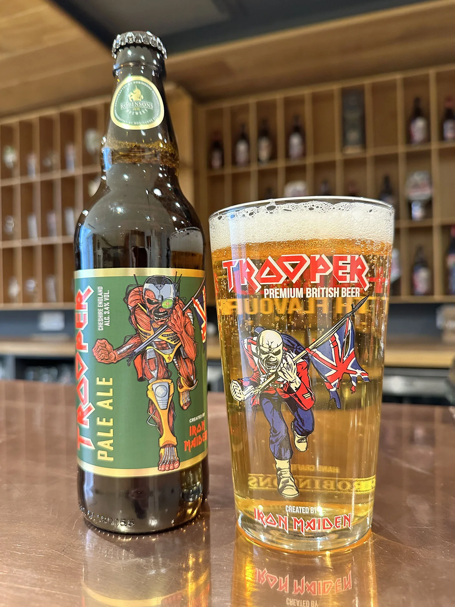 ROBINSONS BREWERY AND IRON MAIDEN LAUNCH NEW PALE ALE