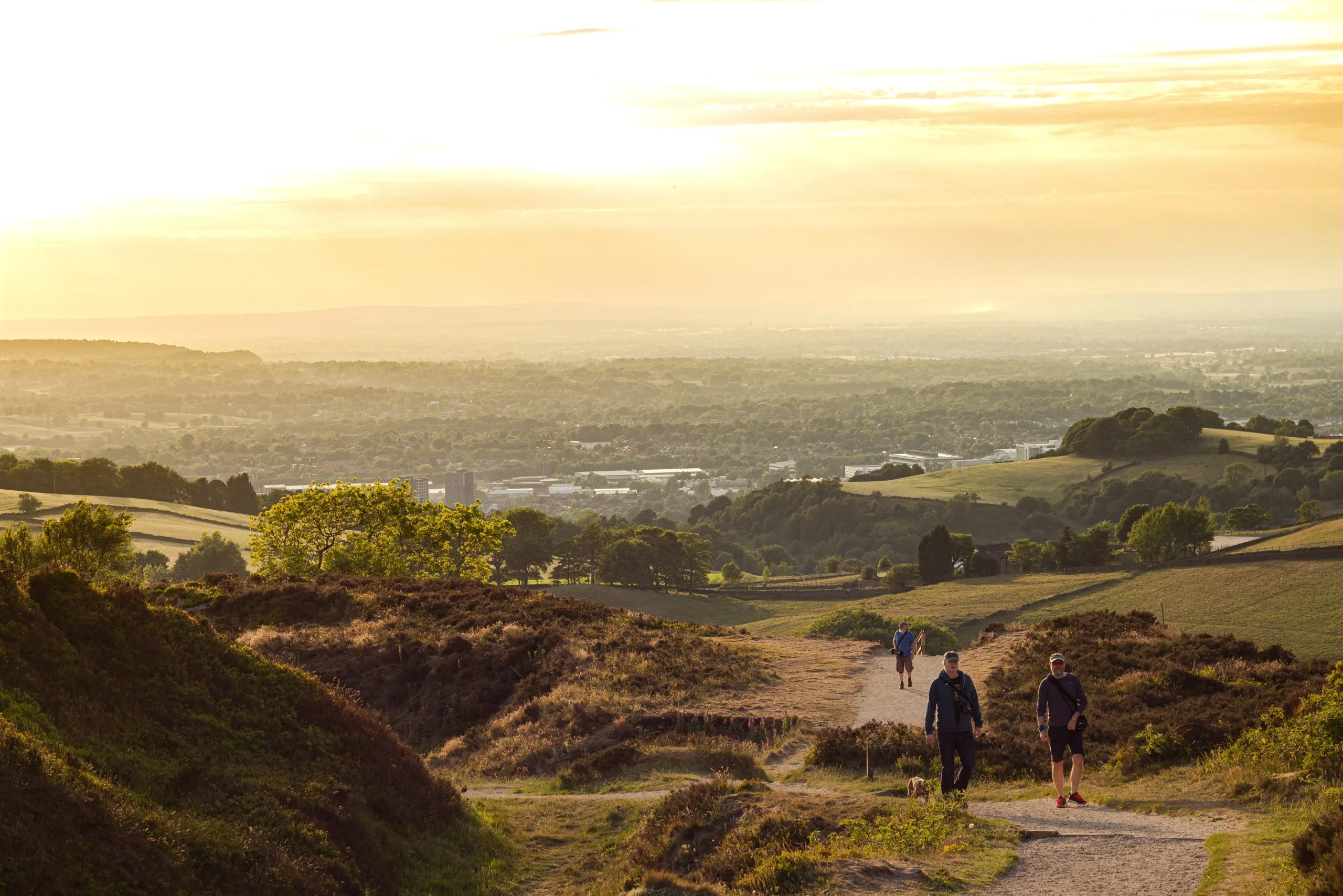 Sunset at Teggs Nose, Macclesfield