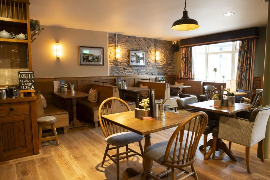 the bridge end in llangollen new dining space