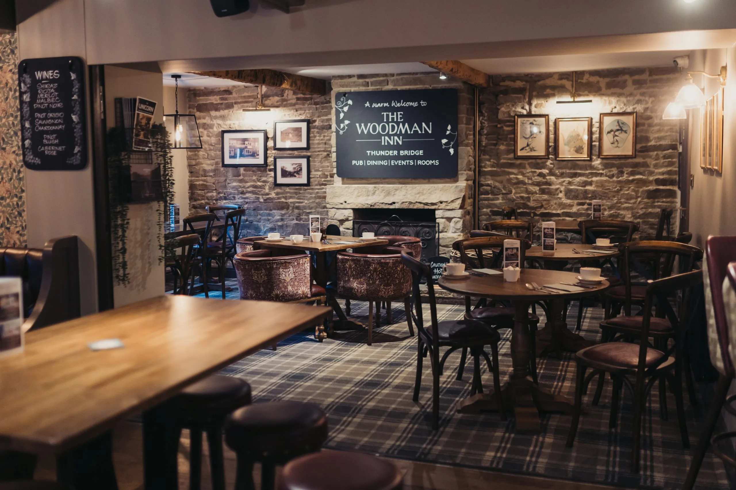 Woodman Inn Reopens with Stylish Refurbishment and Upgraded Event Spaces
