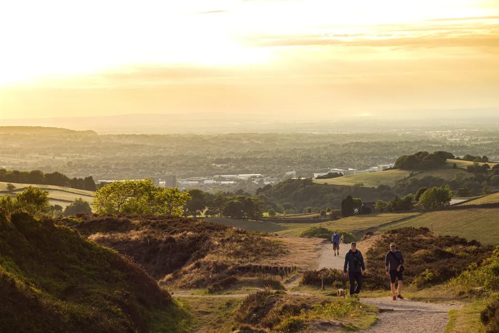 Sunset at Teggs Nose, Macclesfield