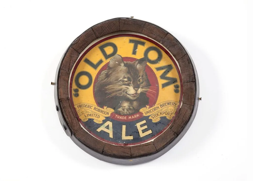 Old Tom Ale barrel lid