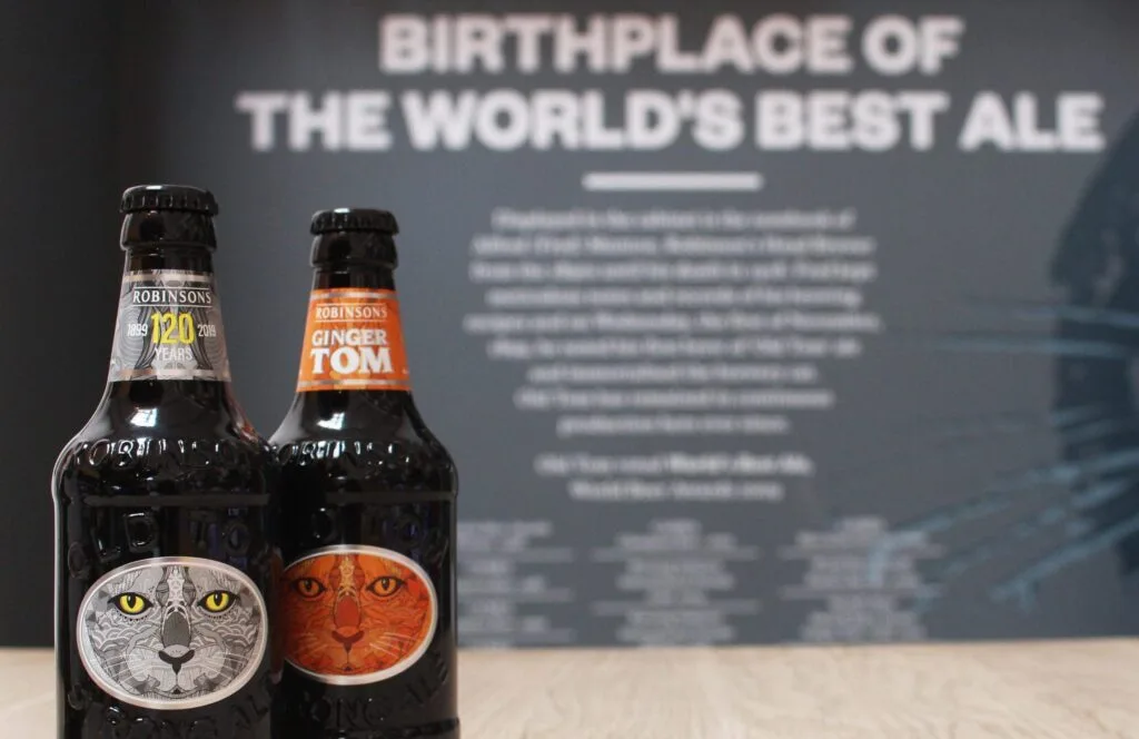 Old Tom and Ginger Tom bottles