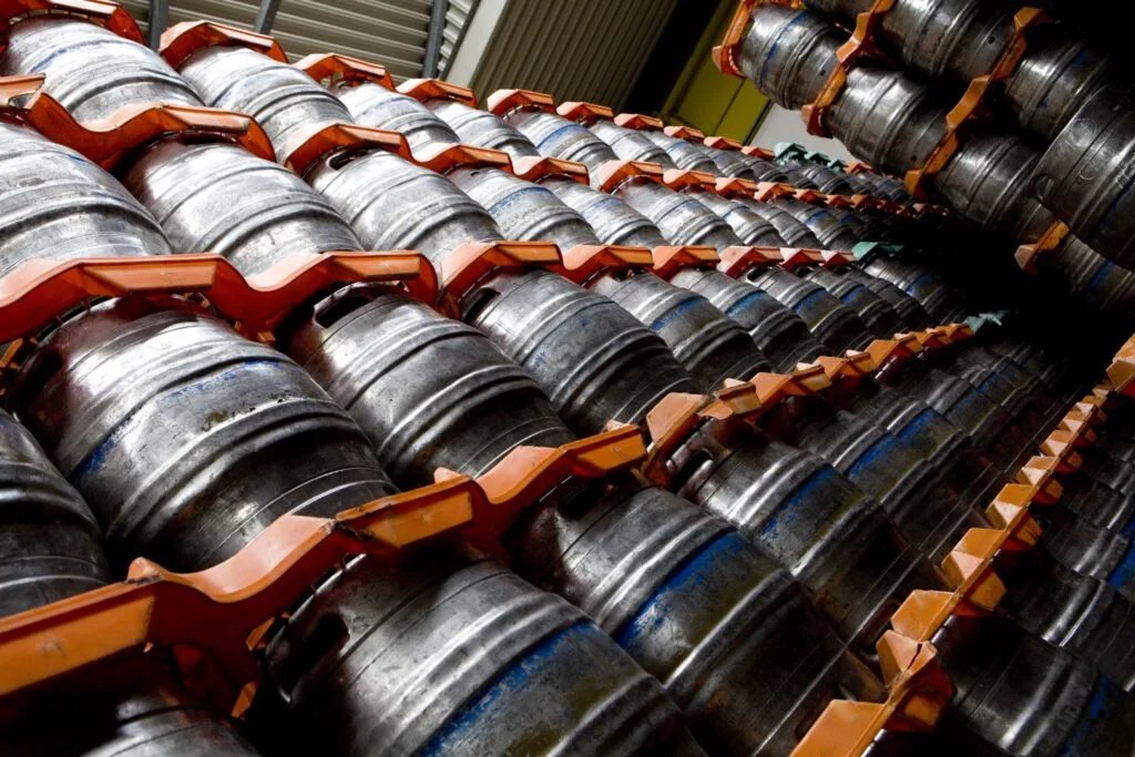 Kegs racked up