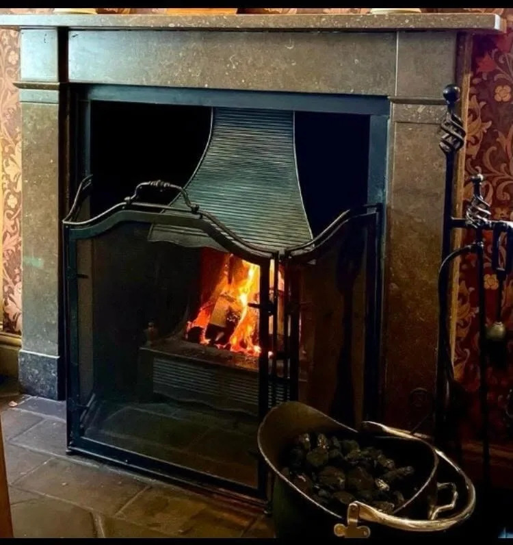 open fire